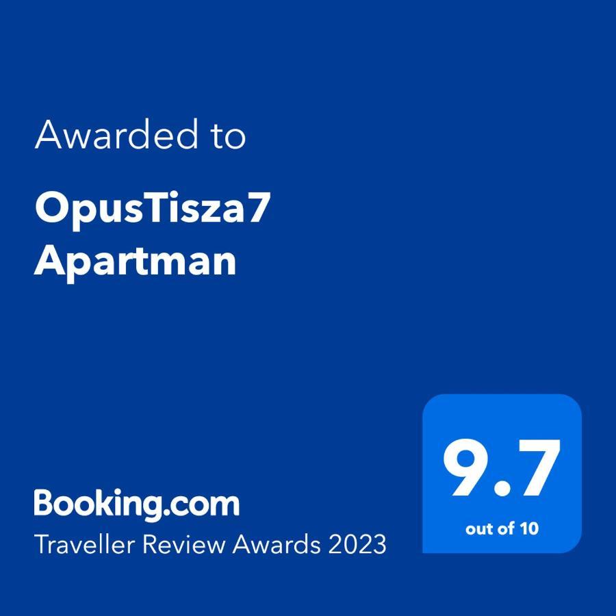 OpusTisza7 Apartman Tiszafüred Zewnętrze zdjęcie